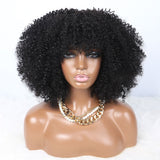 Full and Easy Jerry Curl Afro Wig