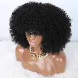 Full and Easy Jerry Curl Afro Wig