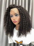 Super Full Jerry Curl 13x4 Lace Wig - 200% density