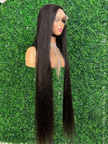 Super Long Transparent/ HD Virgin Hair - 250% density