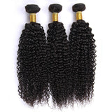 3Pcs Deep Curly Virgin Human Hair Bundles