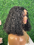 Glueless Double Drawn Water Wave Wig - 250% Density