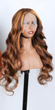 Gorgeous Highlight Body Wave Frontal Lace  Wig - 200% density