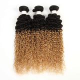 3Pcs Jerry Curls Virgin Human Hair Bundles